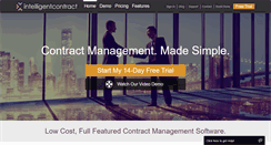 Desktop Screenshot of intelligentcontract.com